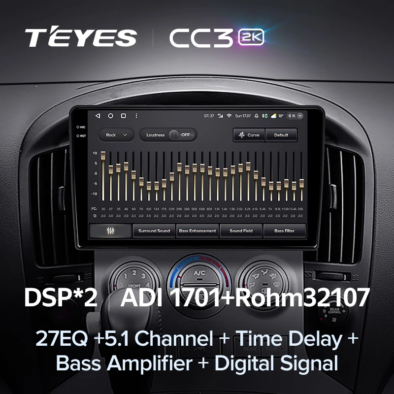 Штатная магнитола Teyes CC3 2K 4/32 Hyundai H1 TQ (2007-2015) F3