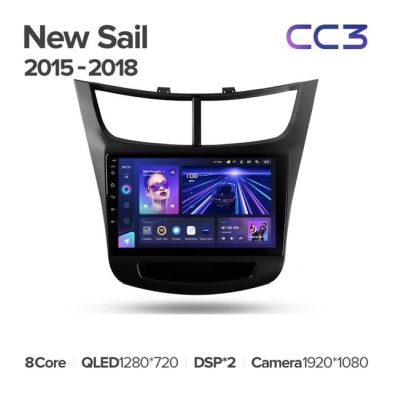 Штатная магнитола Teyes CC3 4/32 Chevrolet Sail (2015-2018)