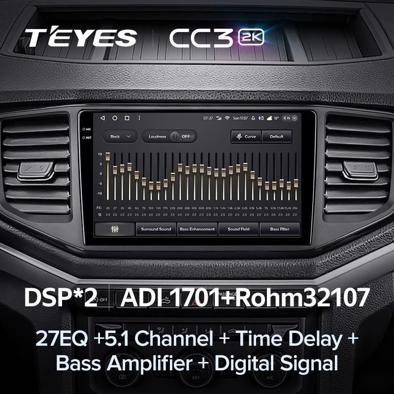 Штатная магнитола Teyes CC3 2K 4/64 Volkswagen Amarok 1 (2016-2020)