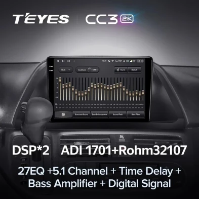 Штатная магнитола Teyes CC3 2K 4/64 Honda Odyssey (2005-2010) (US EDITION)