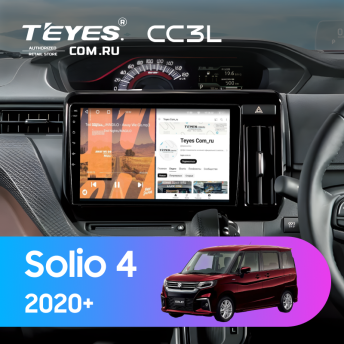 Штатная магнитола Teyes CC3L 4/64 Suzuki Solio 4 (2020-)