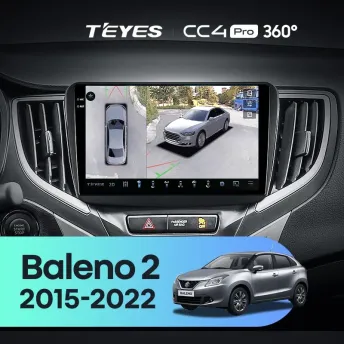 Штатная магнитола Teyes CC4 Pro 360 8/128 Suzuki Baleno 2 (2015-2022)