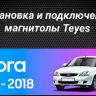 Штатная магнитола Teyes CC3 2K 360 6/128 Lada Priora (2013-2018) F4