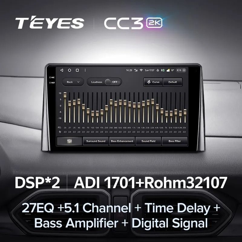 Штатная магнитола Teyes CC3 2K 4/64 Mazda CX-5 2 KF (2017-2023) F2