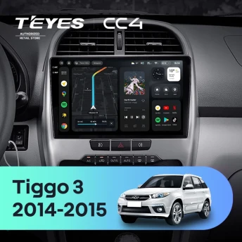 Штатная магнитола Teyes CC4 8/128 Chery Tiggo 3 (2014-2015)