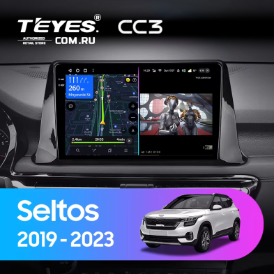 Штатная магнитола Teyes CC3 4/32 Kia Seltos SP2 (2019-2023)