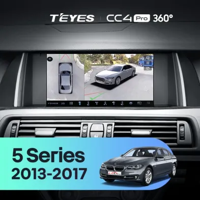 Штатная магнитола Teyes CC4 Pro 360 8/128 BMW 5 Series F10 F11 NBT (2013-2017)