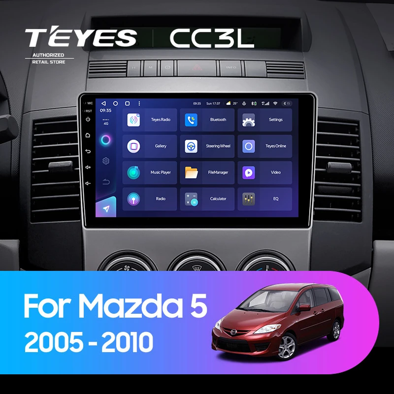 Штатная магнитола Teyes CC3L 4/32 Mazda 5 2 CR (2005-2010)