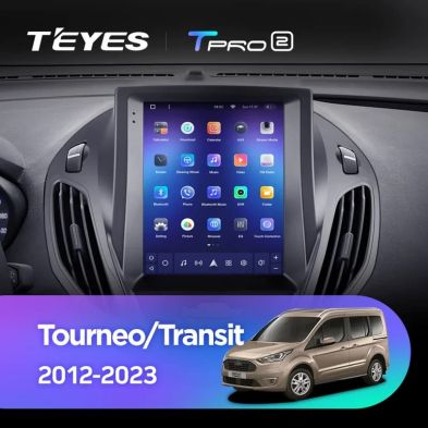 Штатная магнитола Tesla style Teyes TPRO 2 4/32 Ford Tourneo Transit (2012-2023)