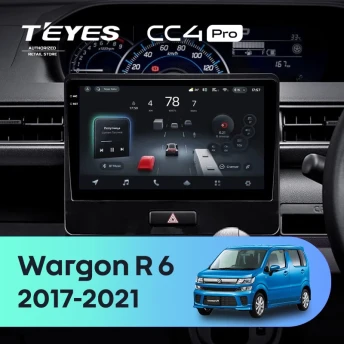 Штатная магнитола Teyes CC4 Pro 12/256 Suzuki Wagon R VI (2017-2021)
