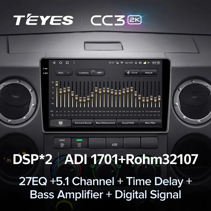 Штатная магнитола Teyes CC3 2K 4/64 для GAZ Gazelle Next (2013-2021) F1