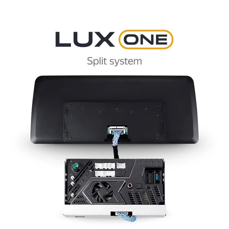 Магнитола 12,3" Teyes LUX ONE FTJ Universal 6\128 (Split System)