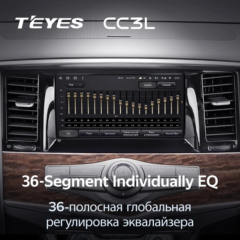 Штатная магнитола Teyes CC3L 4/32 Infiniti QX80 (2013-2020)