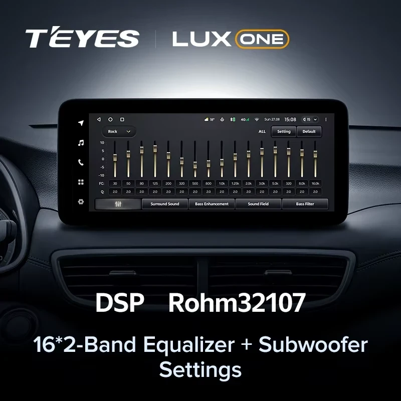 Штатная магнитола Teyes LUX ONE 4/64 Hyundai Tucson (2018-2021)