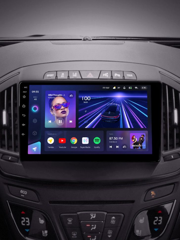 Штатная магнитола Teyes CC3 4/32 Opel Insignia (2013-2017) Тип-A