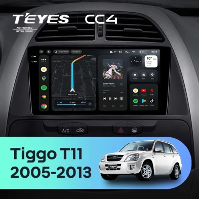 Штатная магнитола Teyes CC4 8/128 Chery Tiggo T11 1 (2005-2013)
