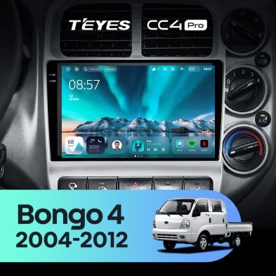 Штатная магнитола Teyes CC4 Pro 12/256 Kia Bongo 4 (2004-2012)