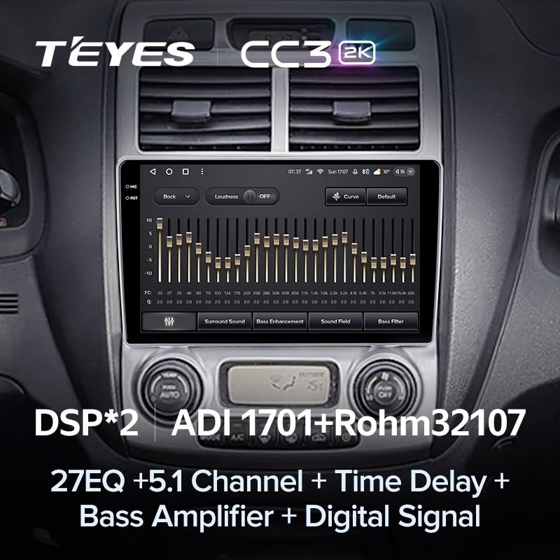 Штатная магнитола Teyes CC3 2K 360 6/128 Kia Sportage 2 (2004-2010)
